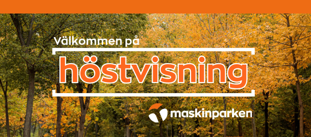 Maskinparken höstvisning 2024